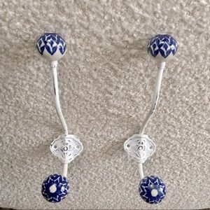 Ceramic Curtain Tiebacks